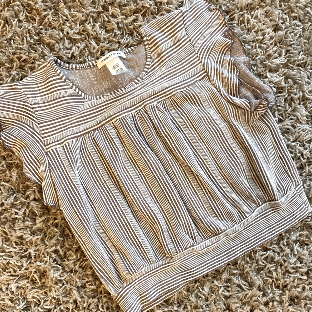 Cropped blouse